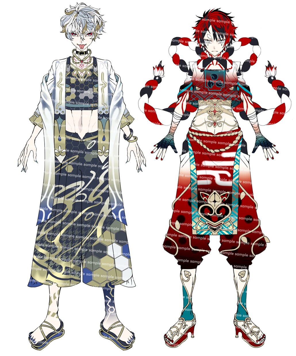 高品質VTuber・Live2Dモデルを制作します モデリング無し× パーツ分け迄の御依頼ページになります。 イメージ4