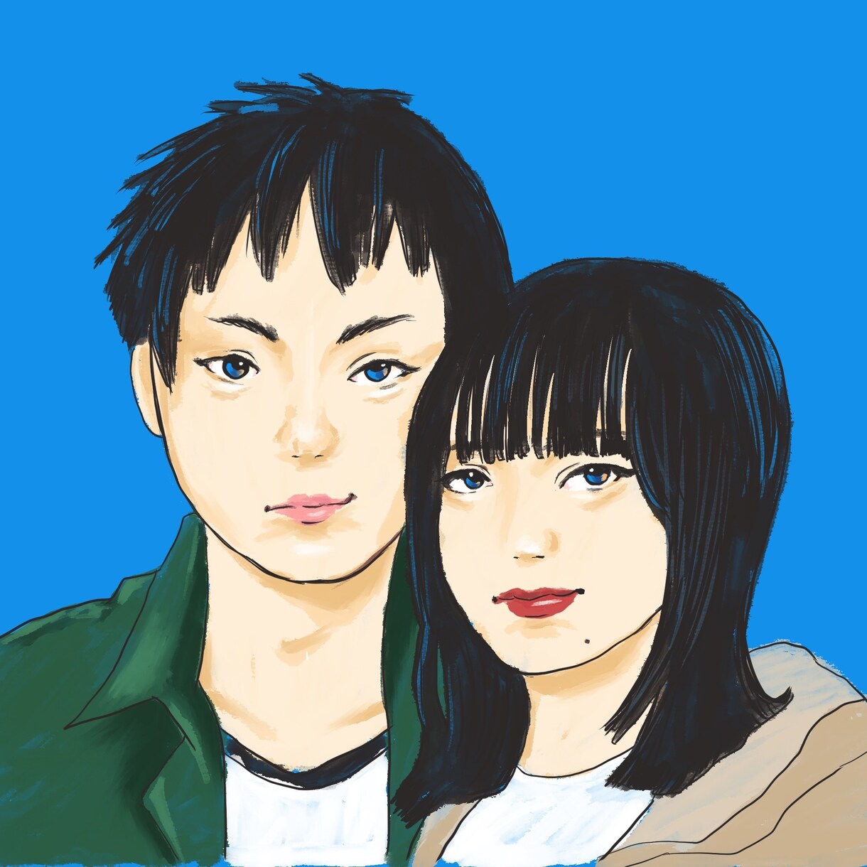 あなたの個性が伝わる優しいタッチで似顔絵かきます あなたの個性が伝わる！SNSアイコンや結婚式にも！ イメージ1