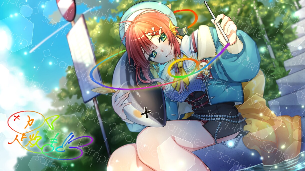 可愛いイラスト制作いたします ★アイコン、ヘッダーなど★気軽にご相談下さい★ イメージ6