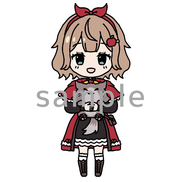 デフォル絵を描きます イメージなどからデフォルメ絵をお作りします イメージ2