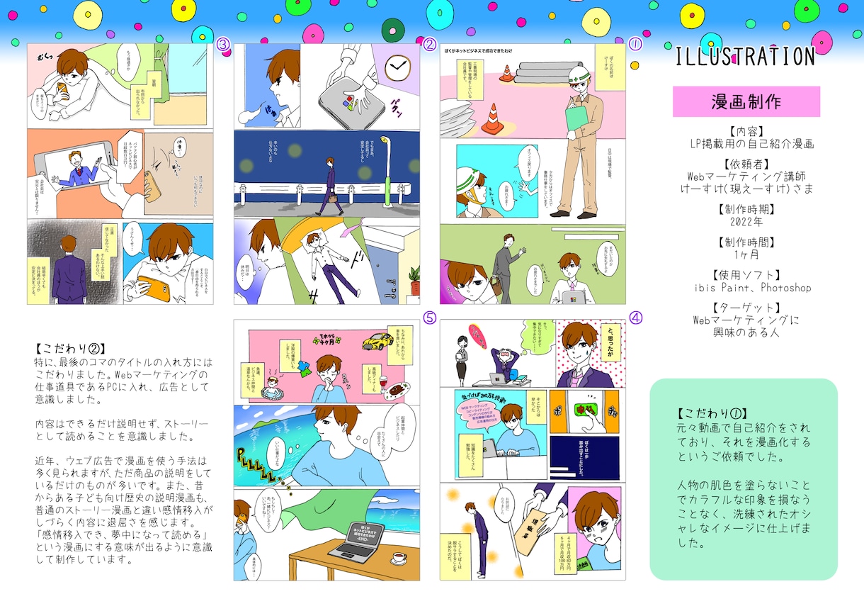 もう飽きさせない！「見せる」PR漫画を作ります まるでストーリー漫画を読んでるみたい！サクサク読めます。 イメージ6