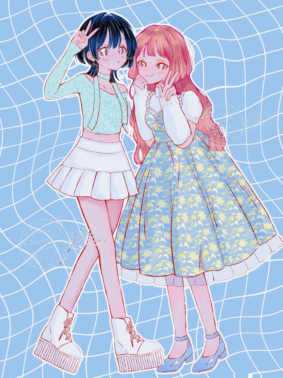 商用利用可！可愛いイラスト絵描きます 絵柄寄せも可◎サムネイル,一枚絵,記念イラスト,など イメージ5