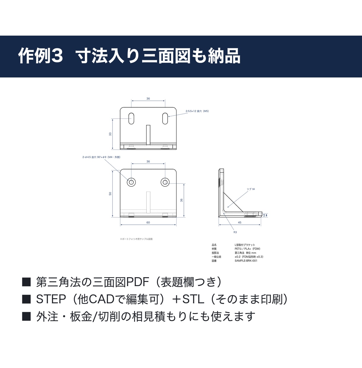 基板・電子工作のケースを3Dプリント用に設計します KiCadデータや寸法から、コネクタ位置まで合わせます イメージ4