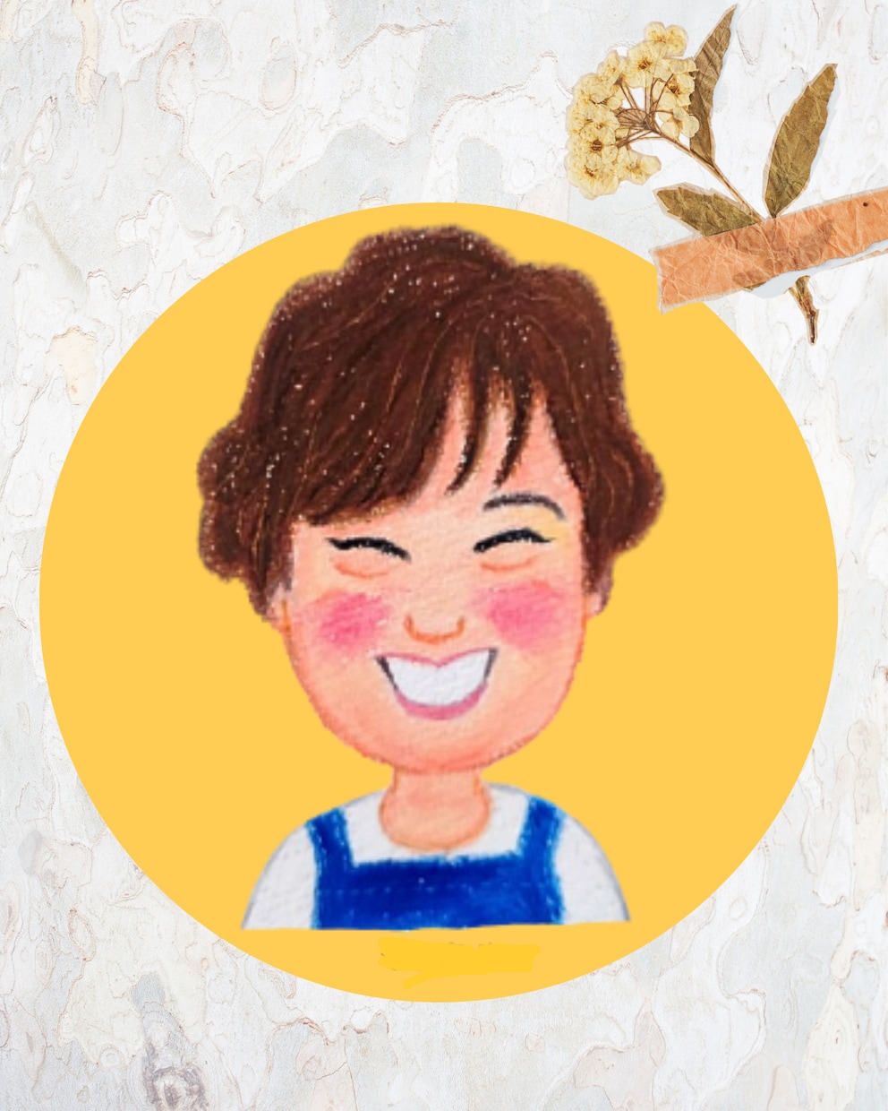 ほんわか似顔絵で印象アップ｜アイコン作成します やさしい印象になる似顔絵アイコン作ります イメージ1