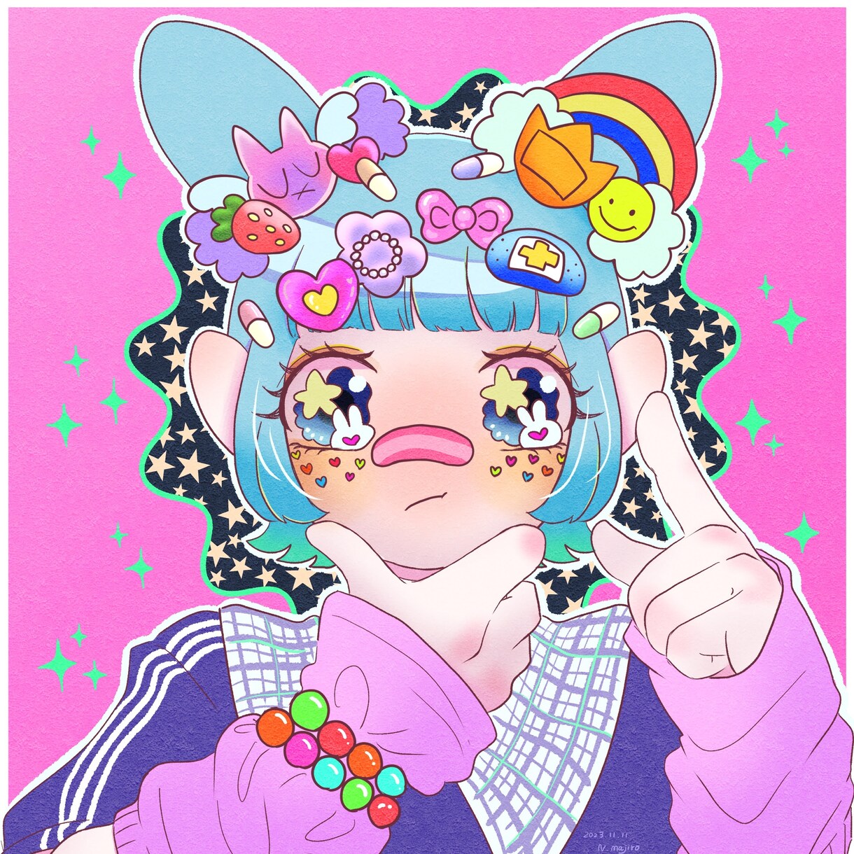 3案ご提案！SNS用アイコン描きます 様々な絵柄対応！ご相談お待ちしてます♪ イメージ6