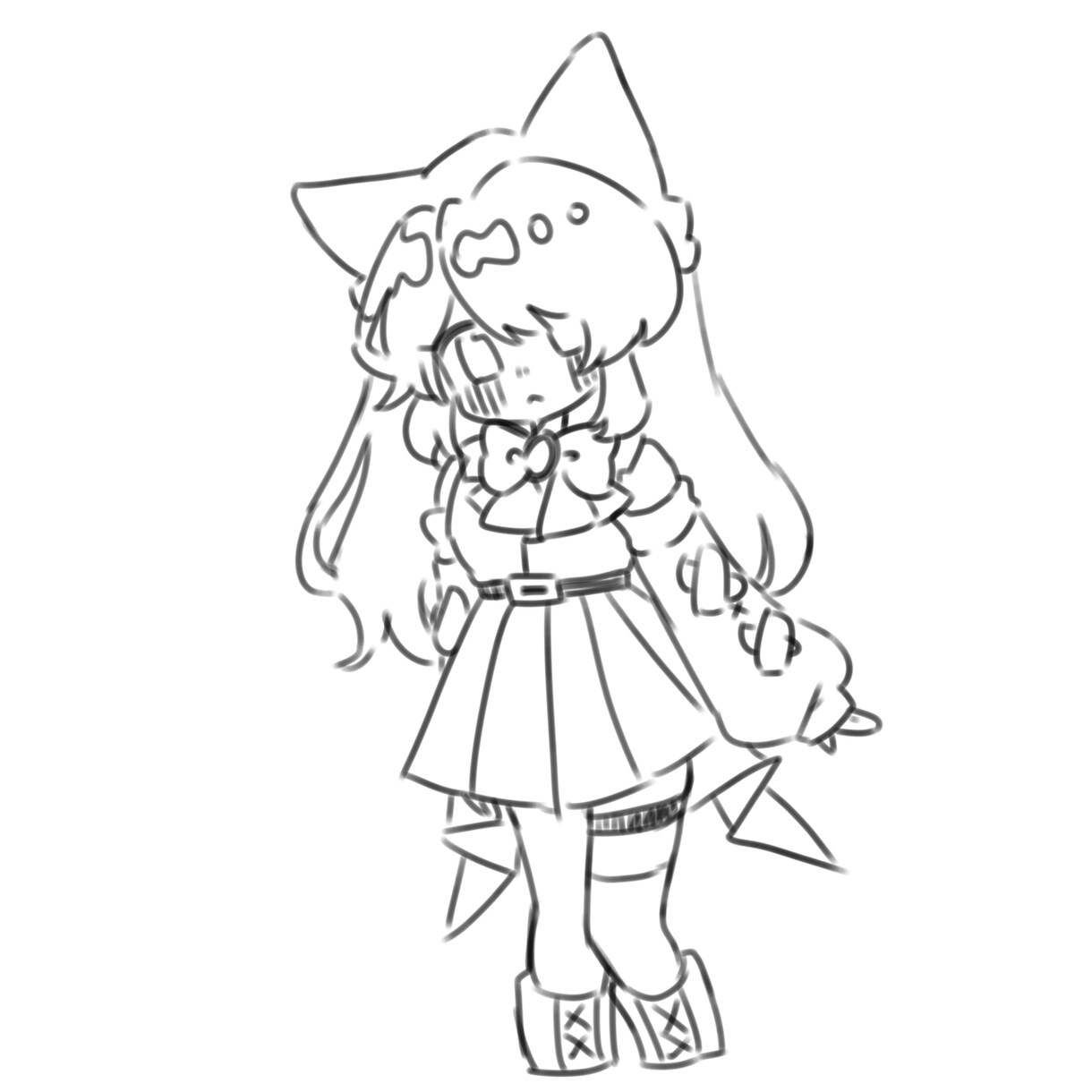 ラフ絵作ります ちょっとしたイラストを描いて欲しい人向け‼️ イメージ4