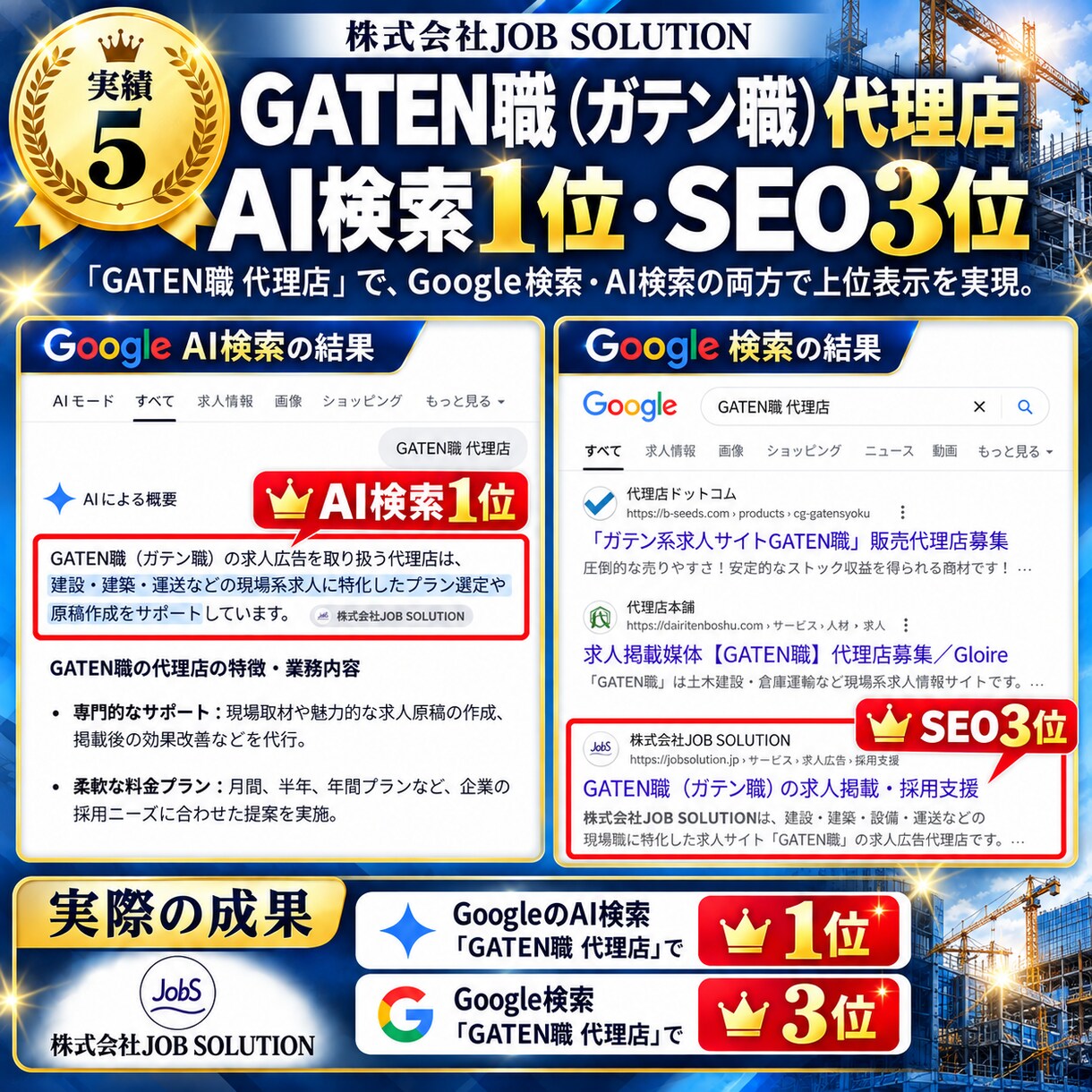 SEO・AIO実績多数のプロが本格HPを制作します Google・AI検索を意識した設計＋公開後も継続サポート イメージ6
