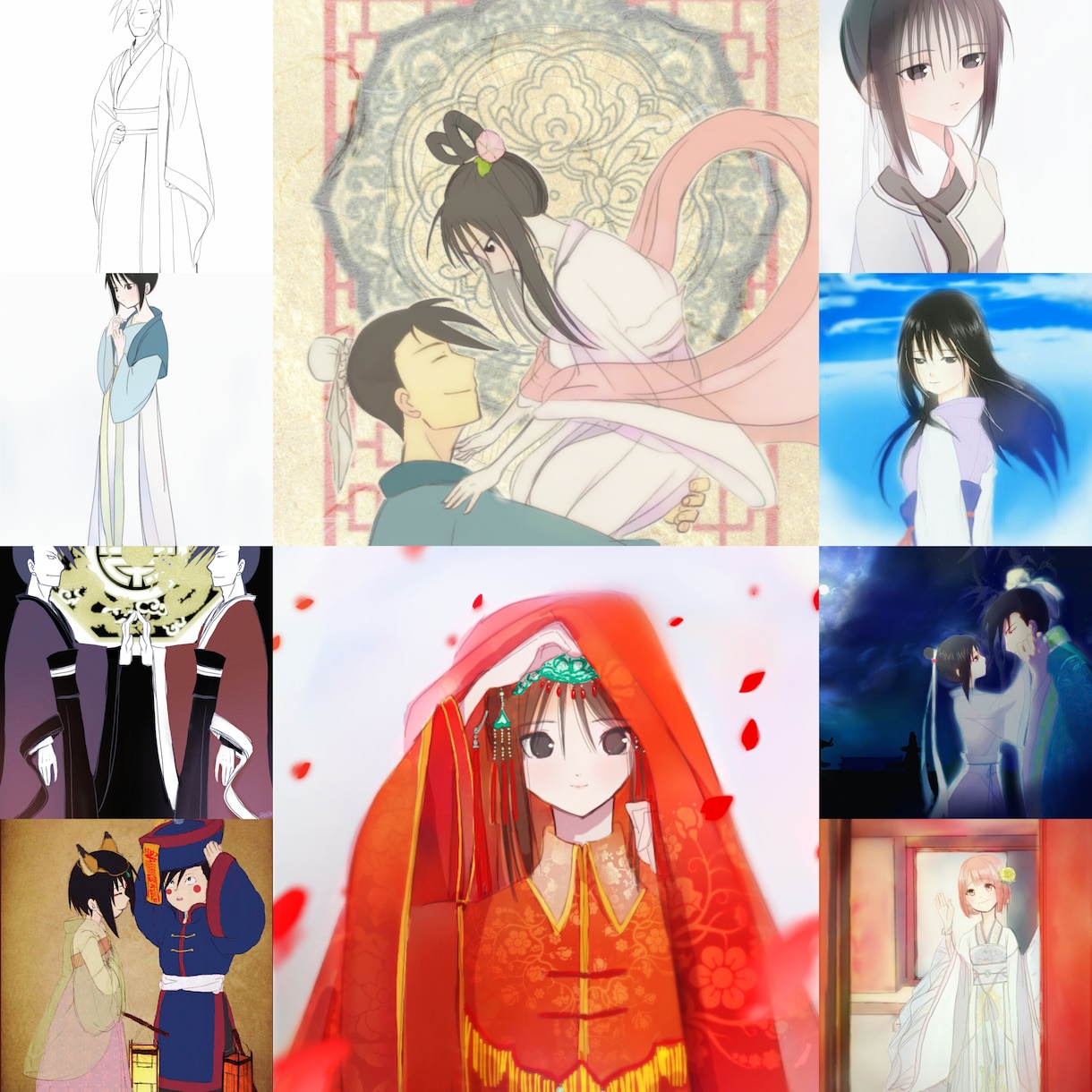 あなたのために何でもお描きします 動画アバター、SNS、同人、挿絵、グッズ等なんでも使えます イメージ1