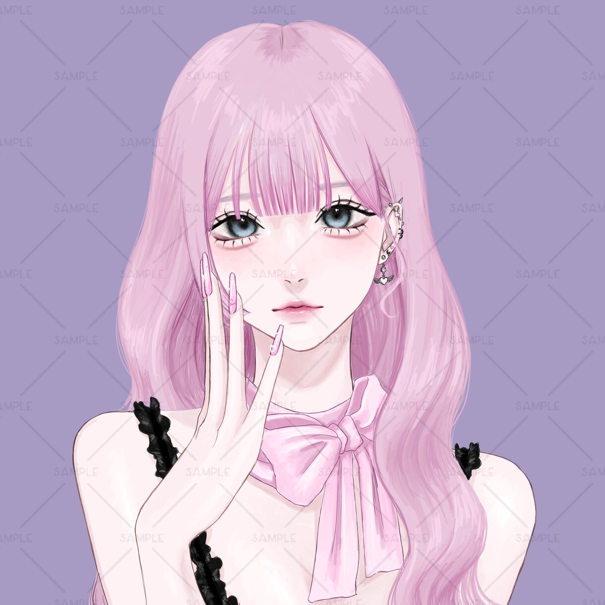 イラスト制作いたします かわいい女の子のイラストを制作いたします！ イメージ5