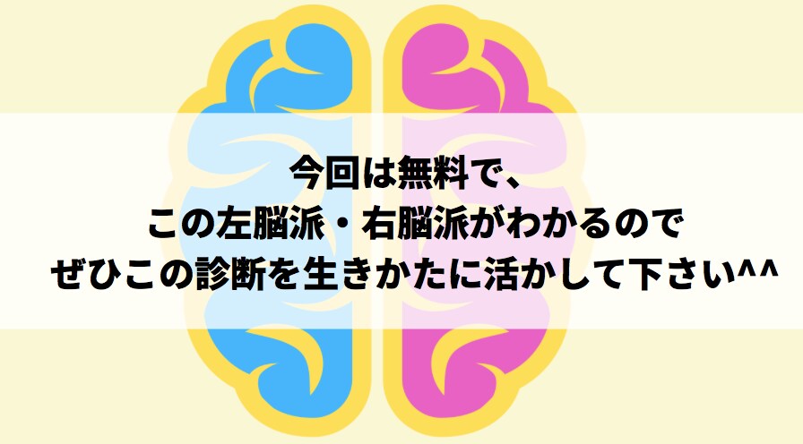 左右脳タイプ、それぞれに合う副業教えます あなたに合った副業のタイプは？脳タイプ副業診断 イメージ7