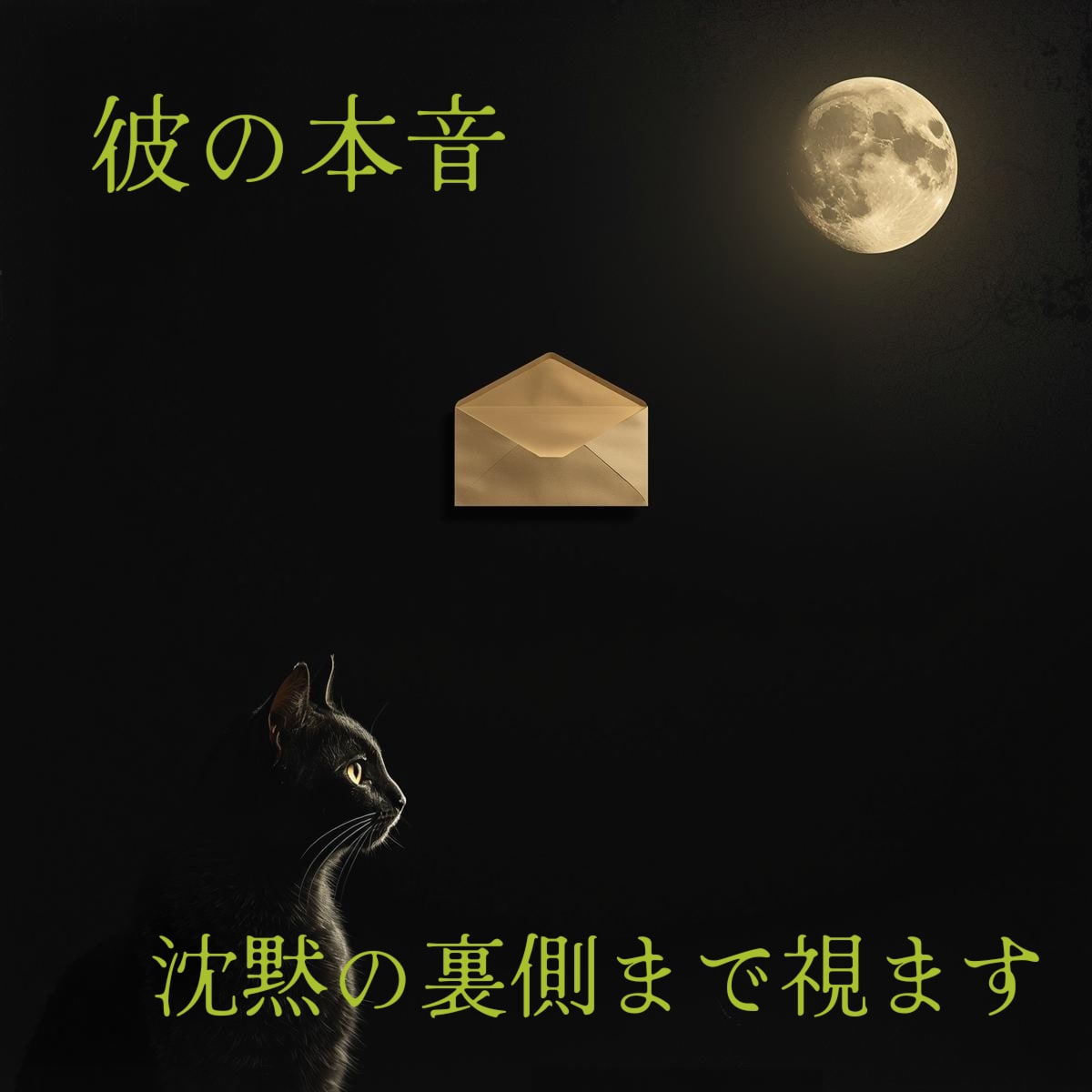 彼の本音.沈黙の裏側まで視させていただきます 沈黙の奥に潜む彼の本音を丁寧に読み解きます イメージ1