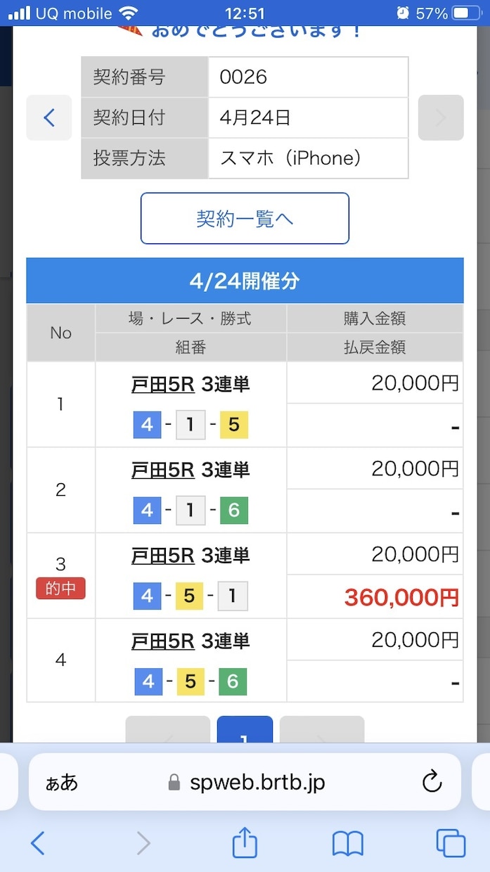 競艇予想屋チャリス〜ボートレース予想します 的中画像更新中です！4/25up! イメージ7
