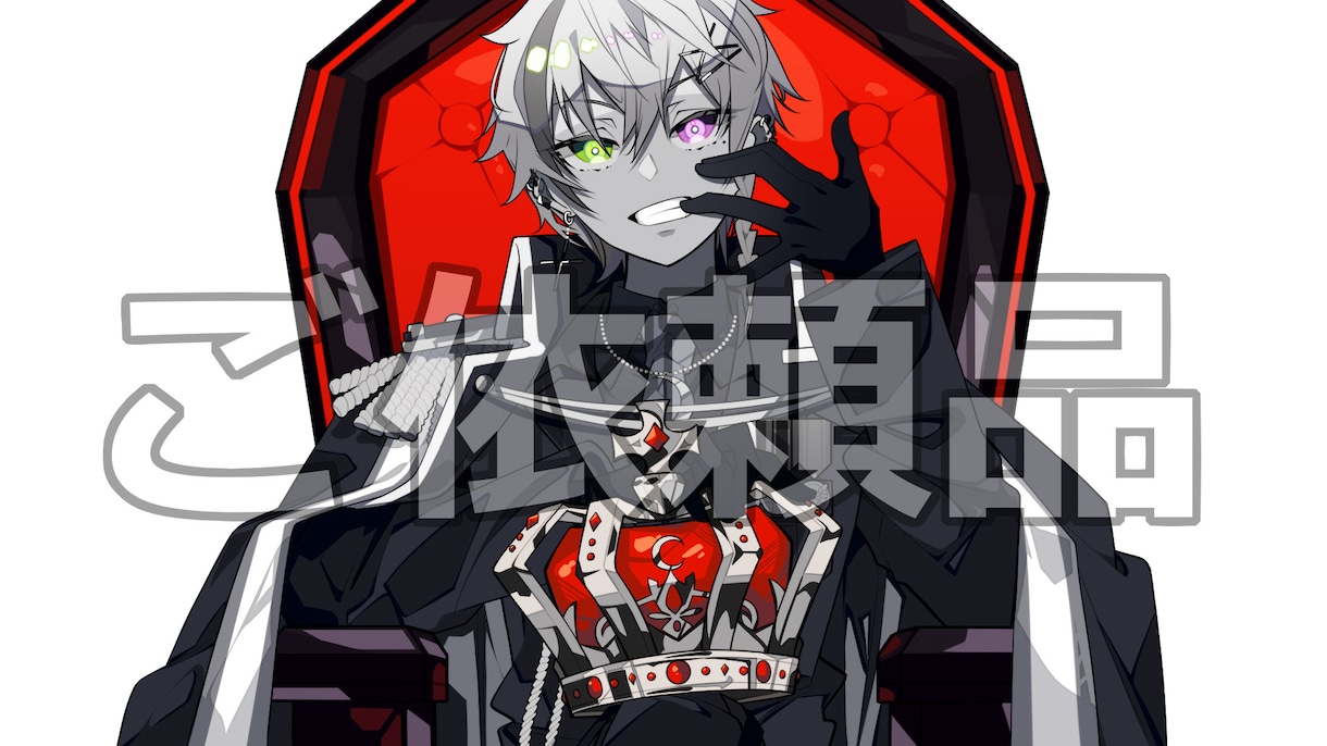 男女可★！良心価格設定でバストアップお描きします キャラが1人、簡単な背景、小物追加程度は追加料金なし！ イメージ8