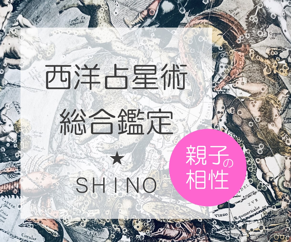 親子の相性☆西洋占星術で鑑定します 自分と子供との相性を知って子育てをもっと楽に楽しく！ イメージ1
