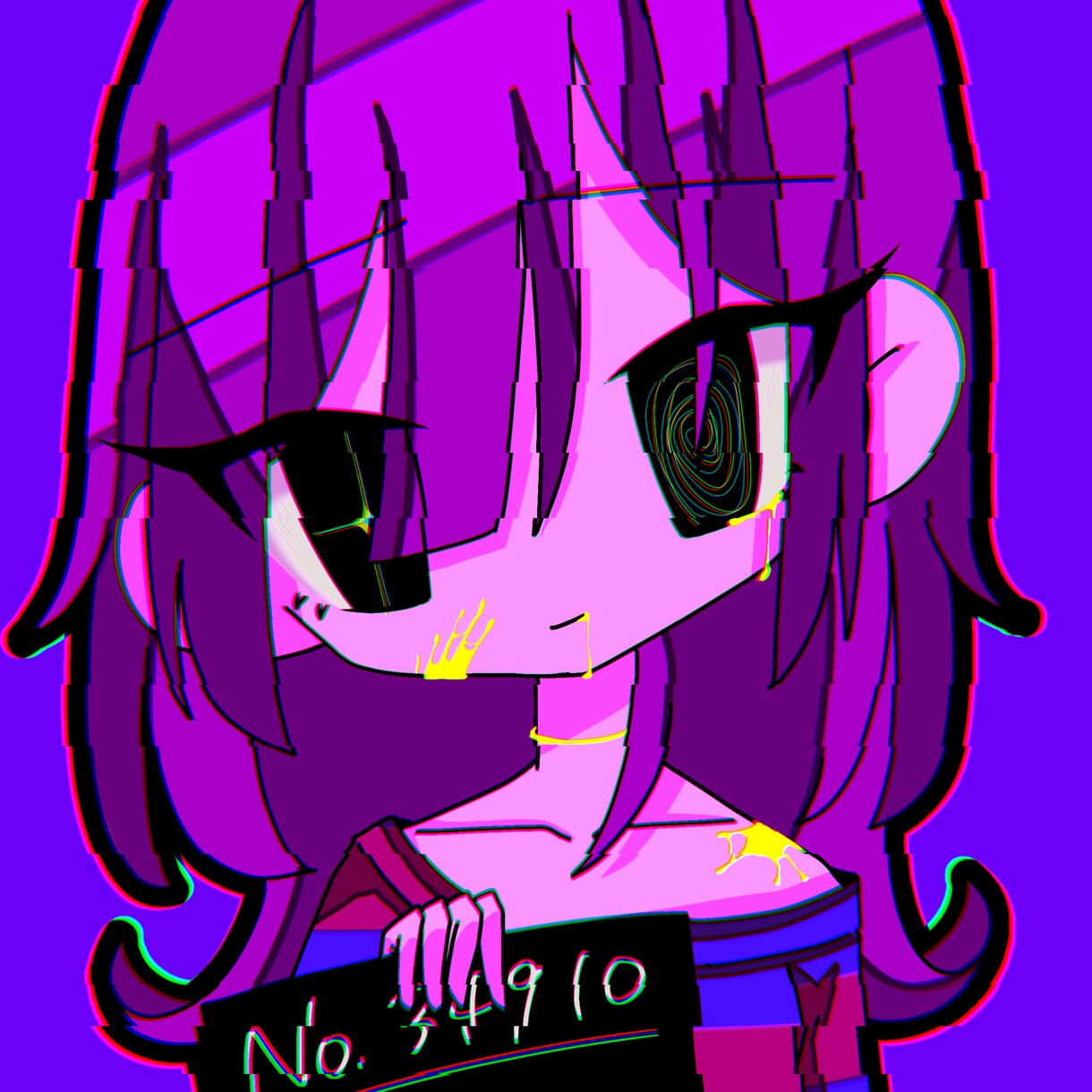 かっこかわいいSNSアイコンを描きます サブカル系、地雷系のかっこかわいい子をお描きします！ イメージ3