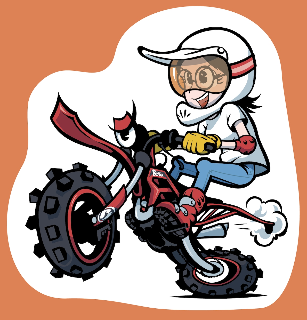 ステッカーイラスト描きます カッコよく目立つステッカーイラスト描きます！ イメージ9