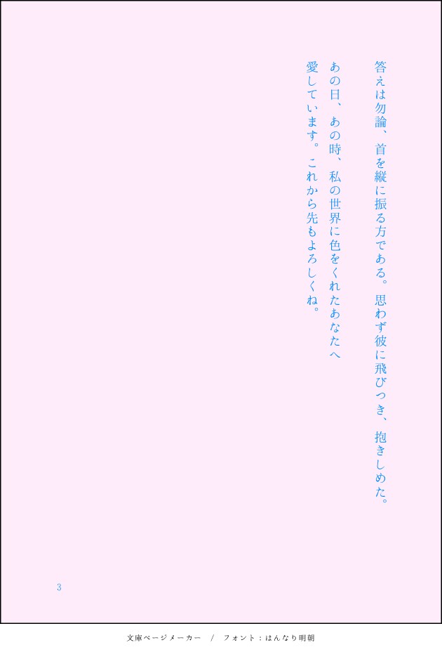 短編小説をお書き致します 自身が選んだ言葉で、自分好みの短編小説を読んでみませんか？ イメージ3