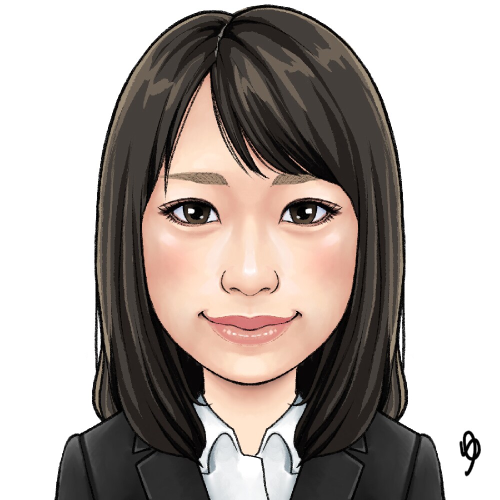 現役プロが★好印象なプチリアル系似顔絵お描きします 別資料参照の髪型衣装チェンジ無料、名刺、アイコン、商用可能 イメージ7