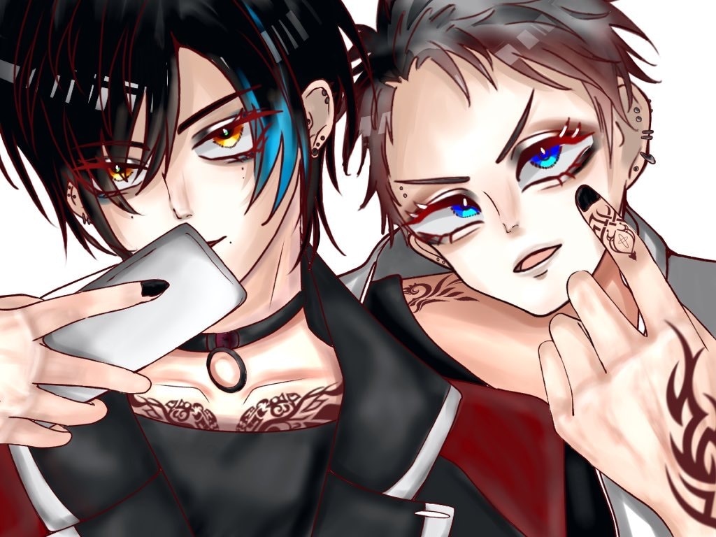 色彩豊かなパキッとしたアイコンイラストを提供します かっこいい男性を描くことを得意としております。 イメージ1
