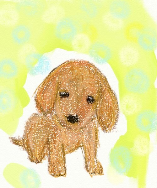 あなたのペットちゃんの絵をほんわかした雰囲気で描きます！ イメージ2