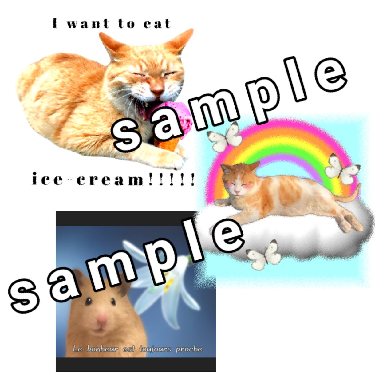 お好きな写真データをオリジナルデザインにします 使い方は色々！グッズにしたりアイコンにしたり…etc イメージ2