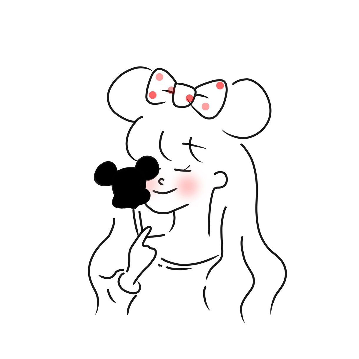 ゆるくてかわいい♡ຼ☺︎シンプルな作品を制作します LINEやSNSや名刺など用途多数/即レス/即日対応 イメージ3