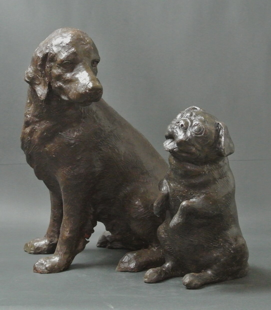 大切なペットの彫刻を制作致します 愛犬などのペットの彫刻を美術品として制作します。 イメージ1