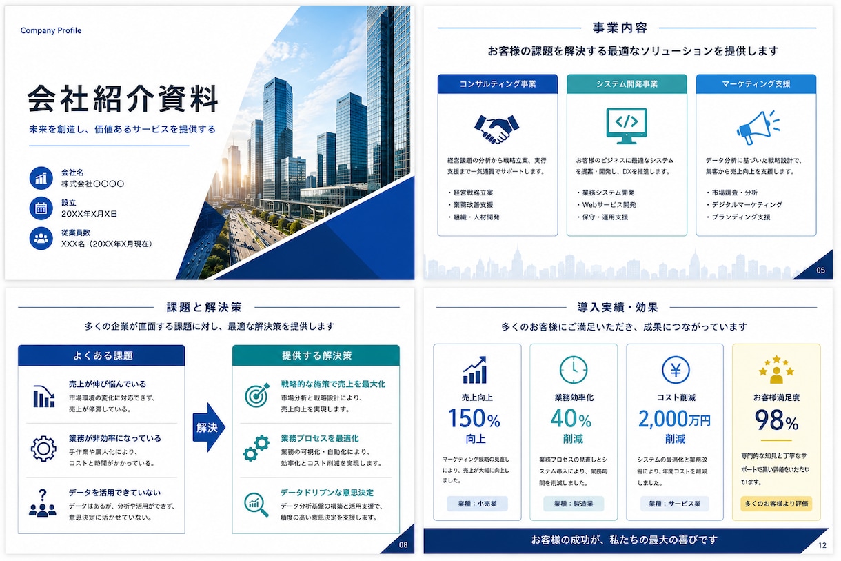 現役営業が成約に繋がる営業資料を作成します きれいさより成約率。経営者目線で構成から設計します。 イメージ3