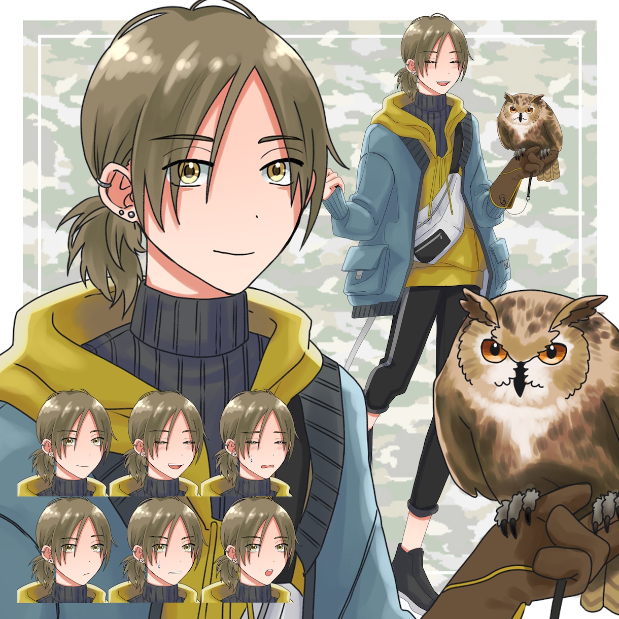 ＴRPG等の立ち絵をお描きします 可愛い絵柄であなただけのキャラクターを イメージ7
