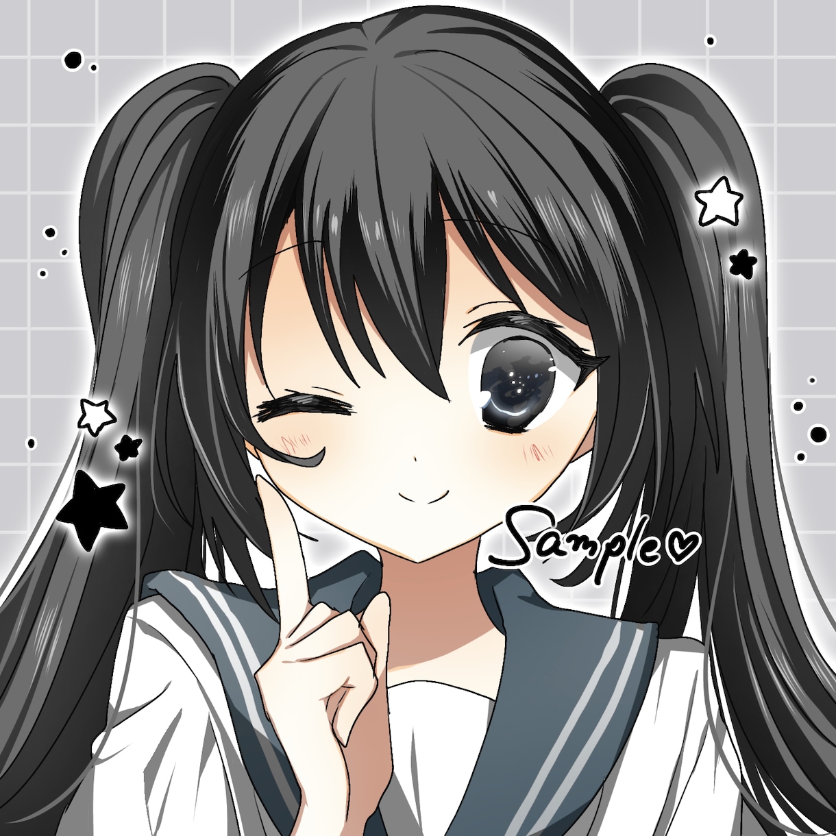 萌えかわいい！アイコンお描きします 肩上〜バストアップのイラスト制作 イメージ8
