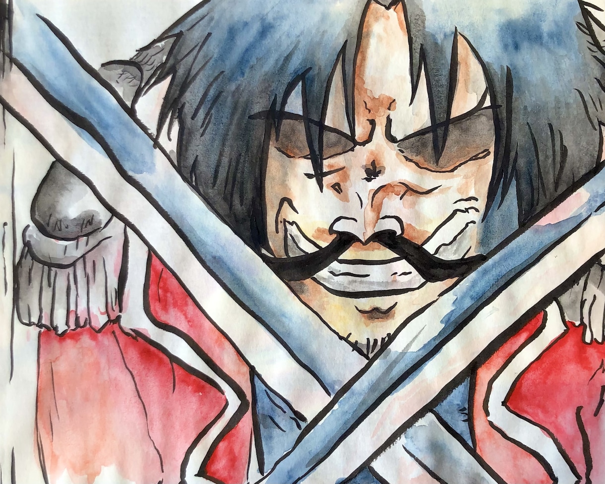 温かみのあるアート描きます 色鉛筆と筆ペンで描いた温かみのあるシンプルアート！ イメージ4