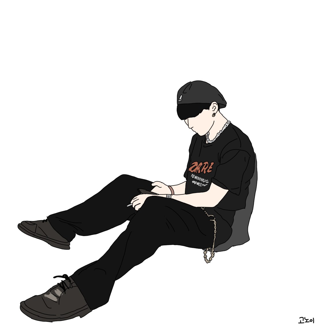 写真をオシャレな雰囲気のイラストにします プロフィール画像やお友達へのプレゼントとして☺︎ イメージ6
