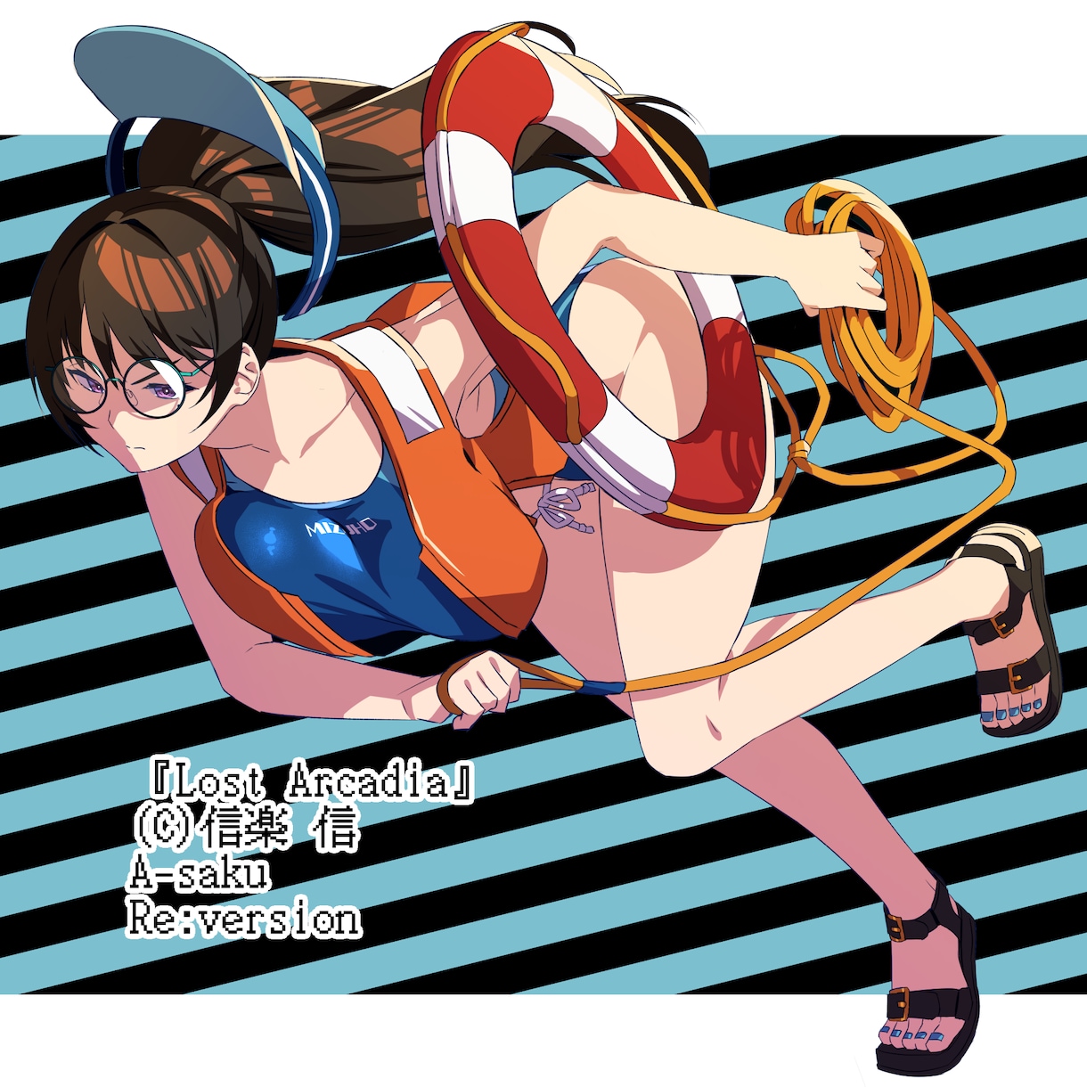 キャラクター全身【アニメ塗】承ります 躍動感あるキャラクターイラスト イメージ1
