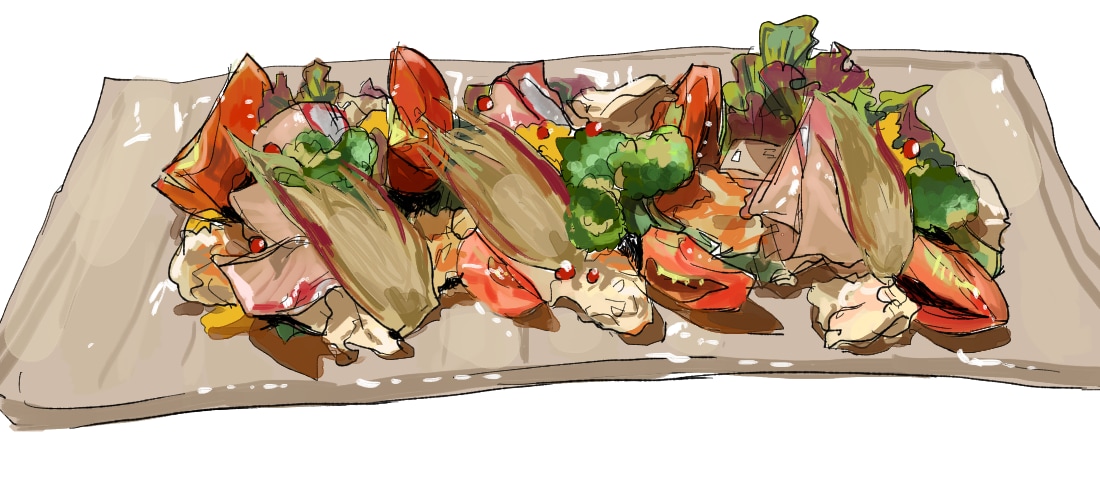 商用可♪飲み物や食べ物のイラスト手描きします POPやSNS、思い出の記録等様々な用途でご利用いただけます イメージ1