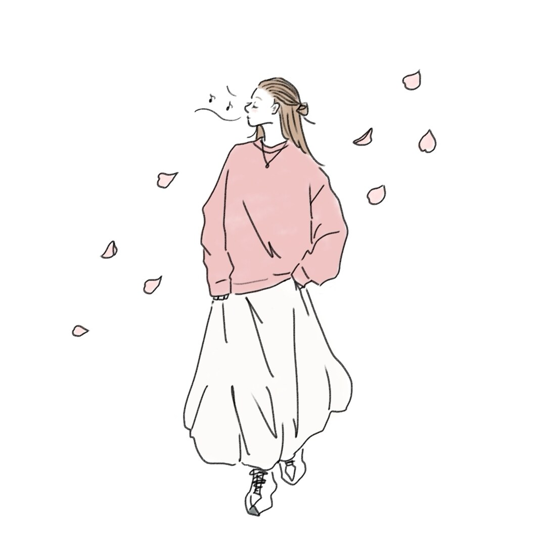 ふんわり感溢れるシンプルイラストお描きします 【背景カラー、文字入れ追加料金なし】 イメージ9