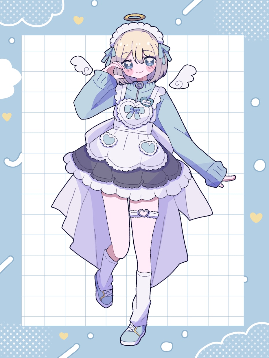 かわいい立ち絵イラストを低価格で描きます TRPG、創作、Vtuber等OK！キャラデザもします！ イメージ3