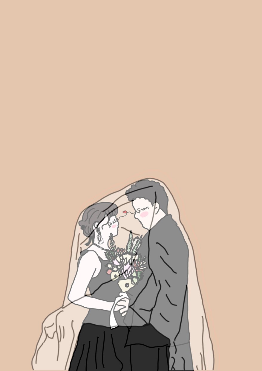 お洒落な似顔絵描きます 3日で完成！！まわりとちょっと差が付く似顔絵ウェルカムボード イメージ7
