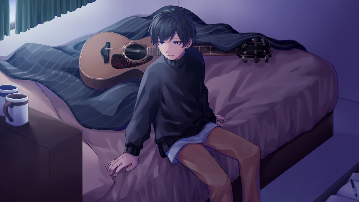 曲のMV用イラスト描きます オリジナル曲や歌ってみたのMV用イラストを描かせて頂きます！ イメージ4