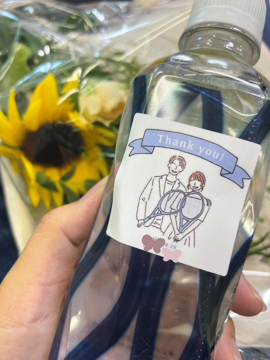 可愛いサンキューカードのイラスト描きます 結婚式やプレゼントに！データ納品 イメージ2