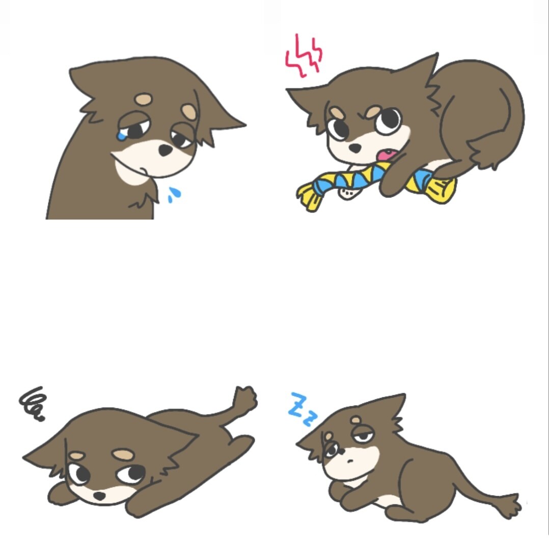 かわいい動物のLINEスタンプをつくります オリジナルのLINEスタンプつくります。プレゼントにも！ イメージ3