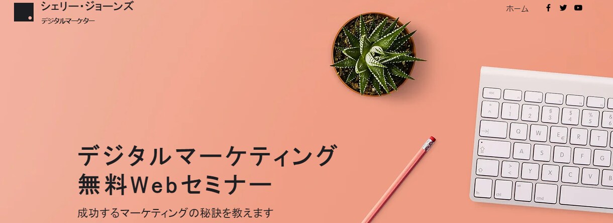 低価格で見やすくお洒落なLP制作をいたします Wixを使用したLP作成・文章の作成も可能！ イメージ6