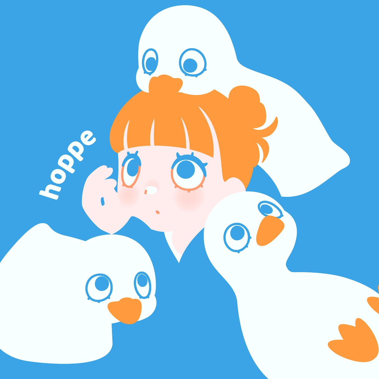 レトロポップで印象的なイラスト制作いたします 主線なし×鮮やかな配色で、アイコン・グッズで個性をだします イメージ10