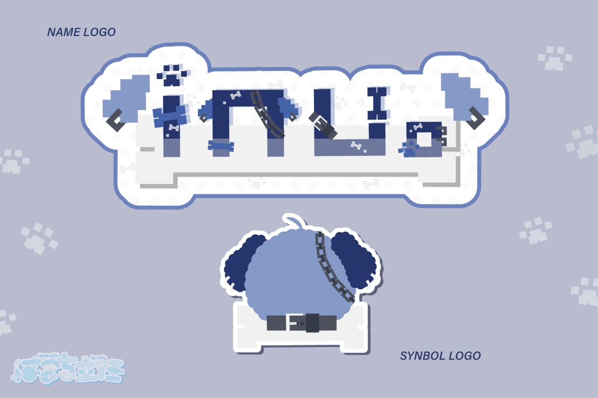 VTuber様などのネームロゴシンボルロゴ作ります セットで5000円の低価格！お直し何度でも無料！ イメージ4