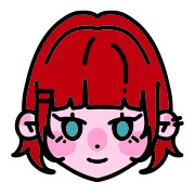 似顔絵やお好きな女の子のアイコン描きます 可愛くて分かりやすいアイコン作成します‼️ イメージ1