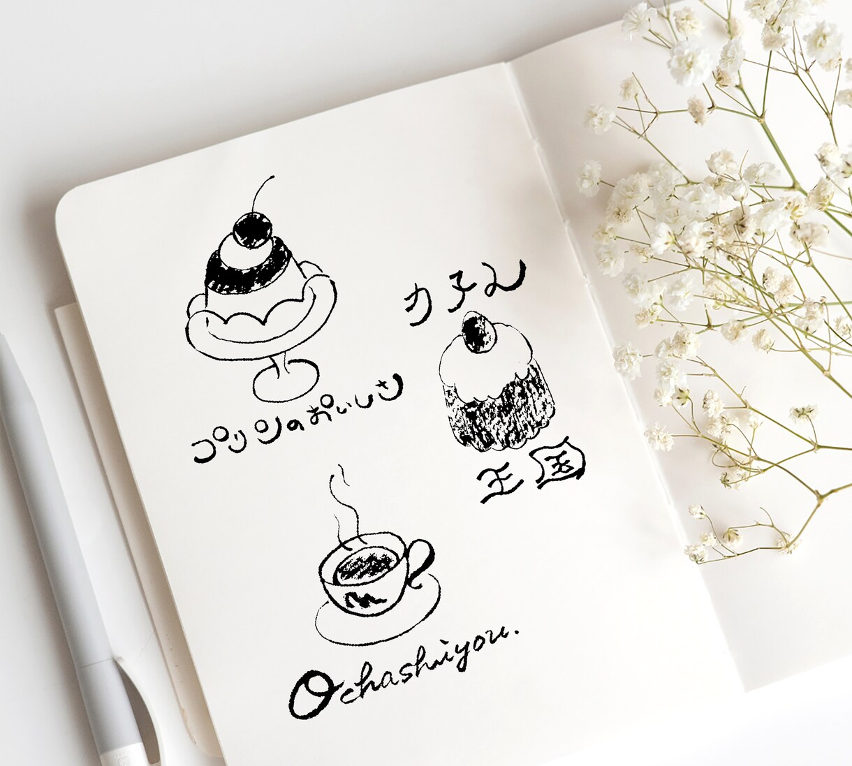 パッと目を引く！手描きの遊び心あるロゴ作ります あなたのお店をもっと魅力的にするお手伝いいたします！ イメージ4