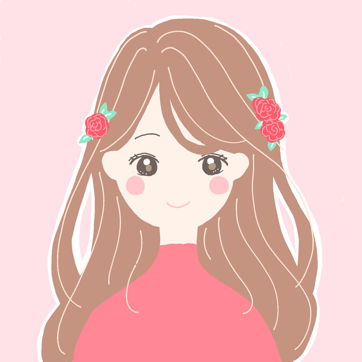 アイコンのイラストを制作します 花冠、星空、などイメージをお伝えください イメージ2