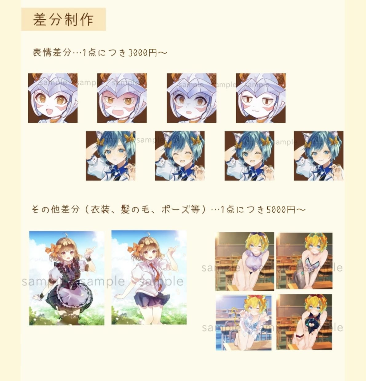 VTuber制作、デザインからモデリングも出来ます 企業V実績あり。パーツ分け可能！IRIAM活動にも！ イメージ10