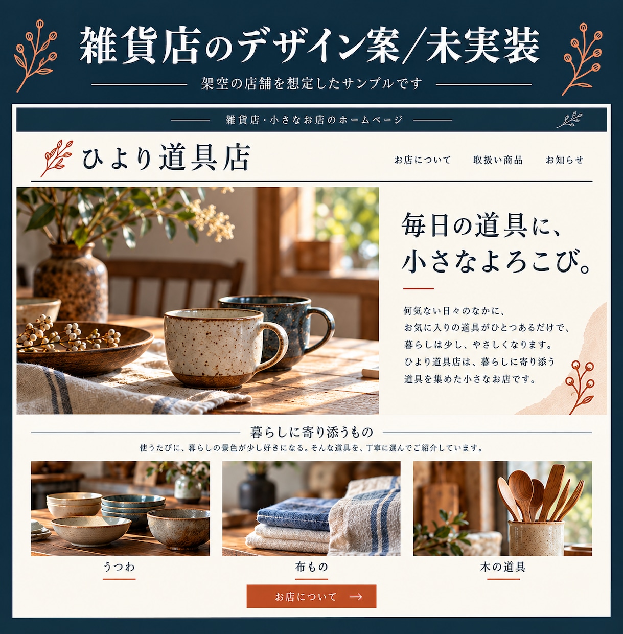 10枠限定！「伝わる」お店のホームページを作ります 何も決まっていなくても大丈夫！相談から一緒に進めましょう！ イメージ6