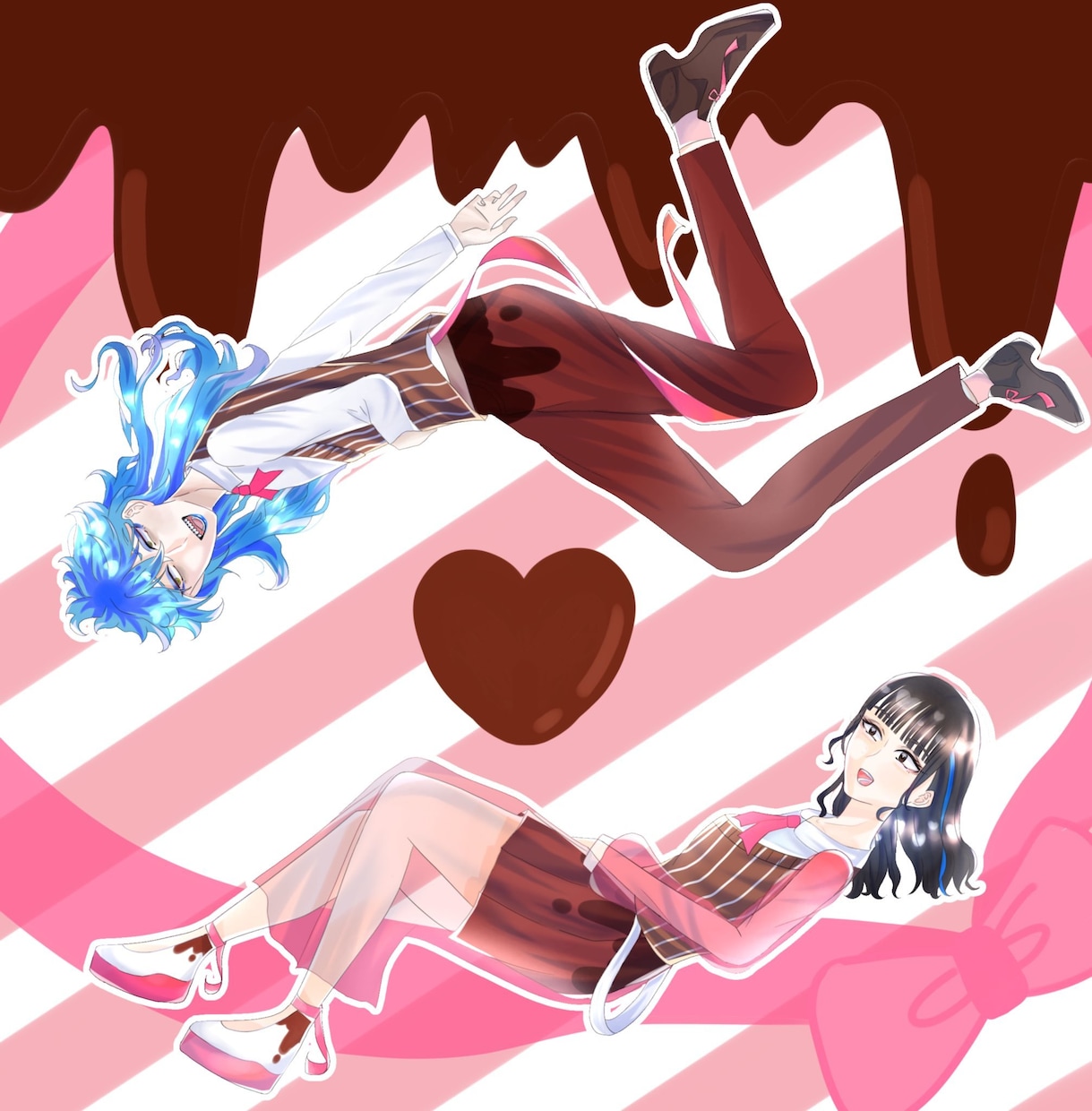イラストやアイコンお描きします キラキラした絵柄で  夢絵・BL・GLなど全て対応！ イメージ3