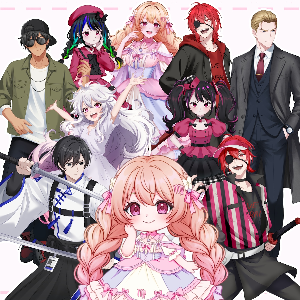 スピード納品！イラスト制作します 満足していただけるものを制作します イメージ4